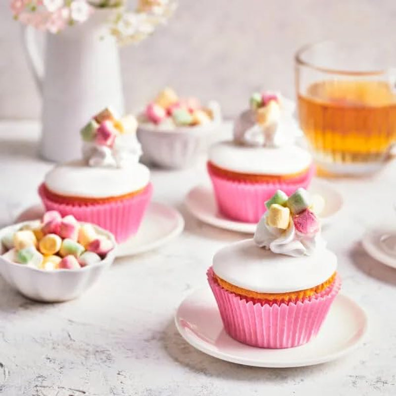 Marengs-flavored Funcakes Fondant: Nem at bruge, glat, fleksibel, blød og formbar, perfekt til at dekorere kager, kosher og glutenfri. 1 kg