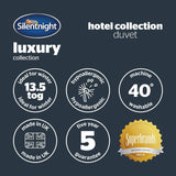 Silentnight Duvet Hotel Collection, 13,5 tog, polyester, hvid, Super King Dyner og dyner Naty Shop