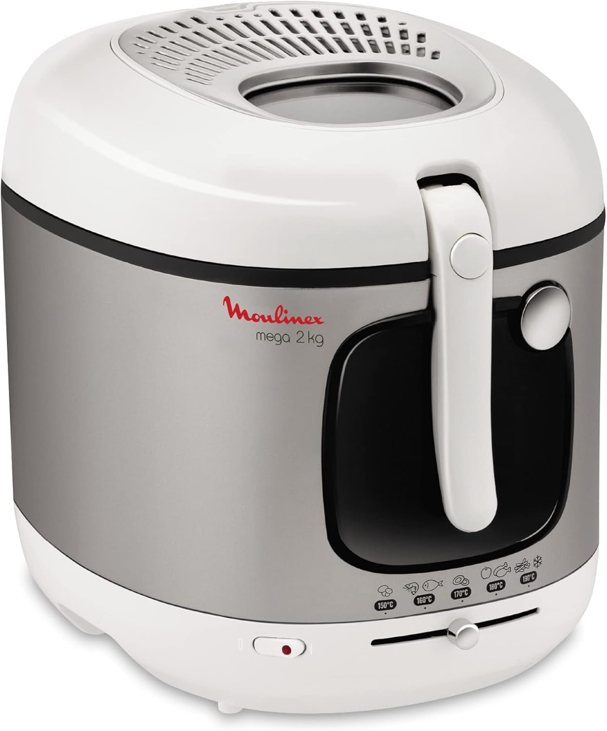 Frituregryde AM4800 Mega 2Kg, oliefrituregryde, lugtfilter, 1800 W Hvidevarer Naty Shop Standardtitel