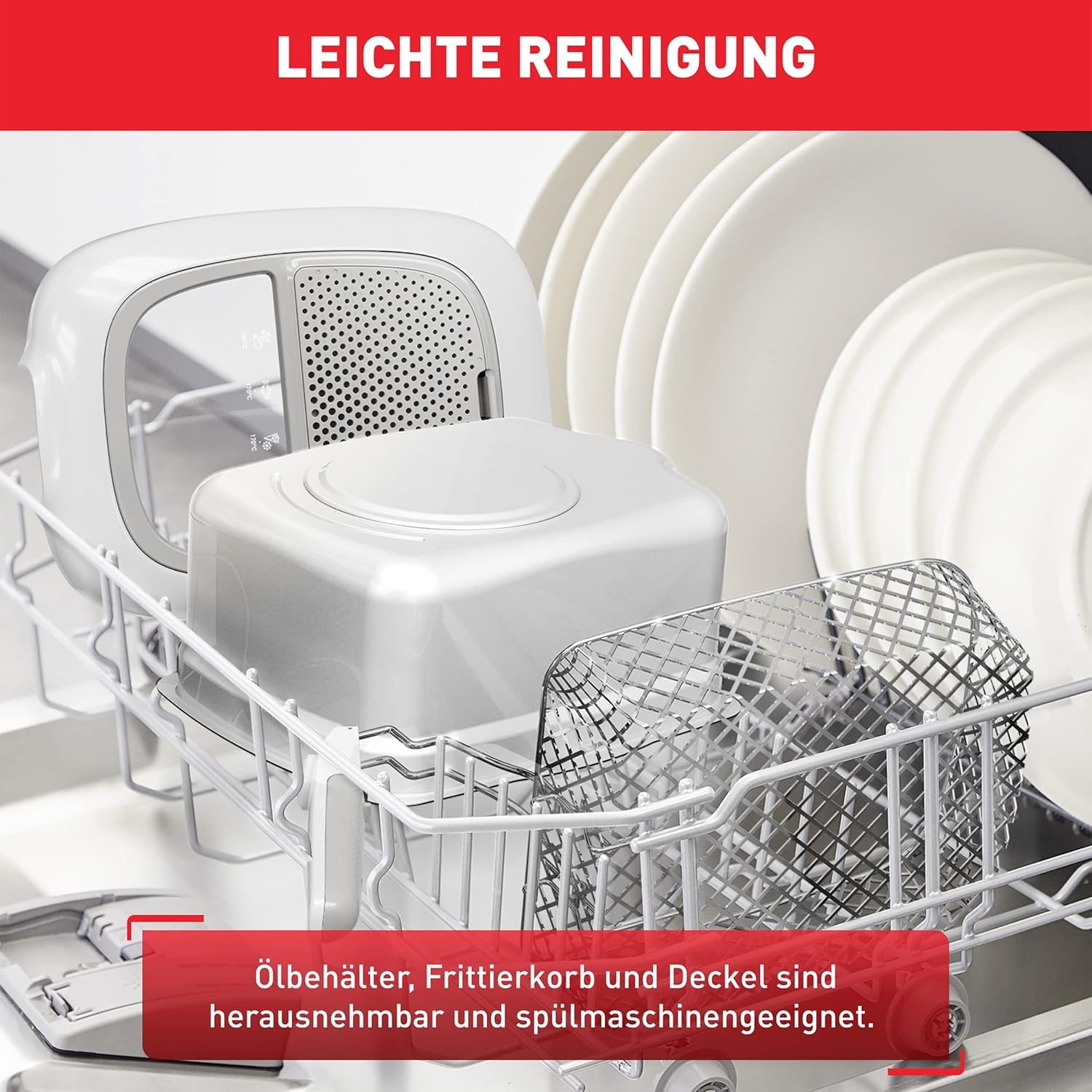 Tefal Super Uno Access frituregryde, kapacitet 2,2 L, dele, tåler opvaskemaskine, lugtfilter Hvidevarer Naty Shop