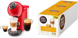 NESCAFÉ DOLCE GUSTO Krups KP3405 Genio S Plus kapselmaskine | Espresso Boost, 15 bar pumpetryk | 0,8 L Vandtank | 1500 Watt | Farve rød med Latte Macchiato
