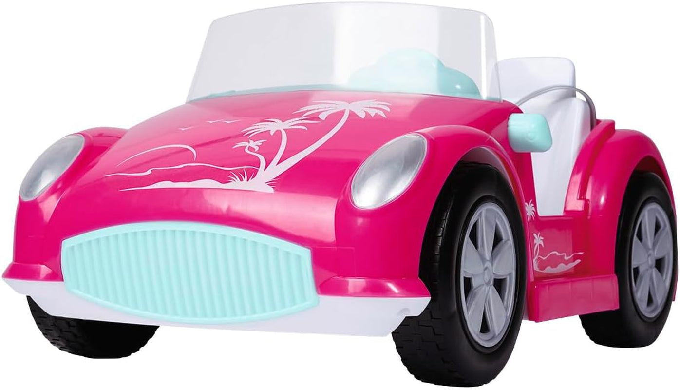 Simba Steffi Love Beach Car Doll i cool sommeroutfit med strandklapvogn 29 cm Alders 3+