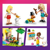 LEGO Friends Dyretilbehør Butik Lad som om Legesæt Pædagogisk legetøj til 6-årige piger 3 minifigurer og 3 dyrefigurer Kat Hund Kanin Gaveidé til børn 42650 Byggesæt Besuche den LEGO-Store
