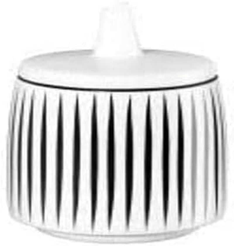 Muga Sugar Shaker Stripes 13 cm, Hvid