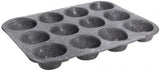 Pure Roq Muffinform Für 12 Muffins, Aluminium, Schwarz Forme og bageplader Naty Shop