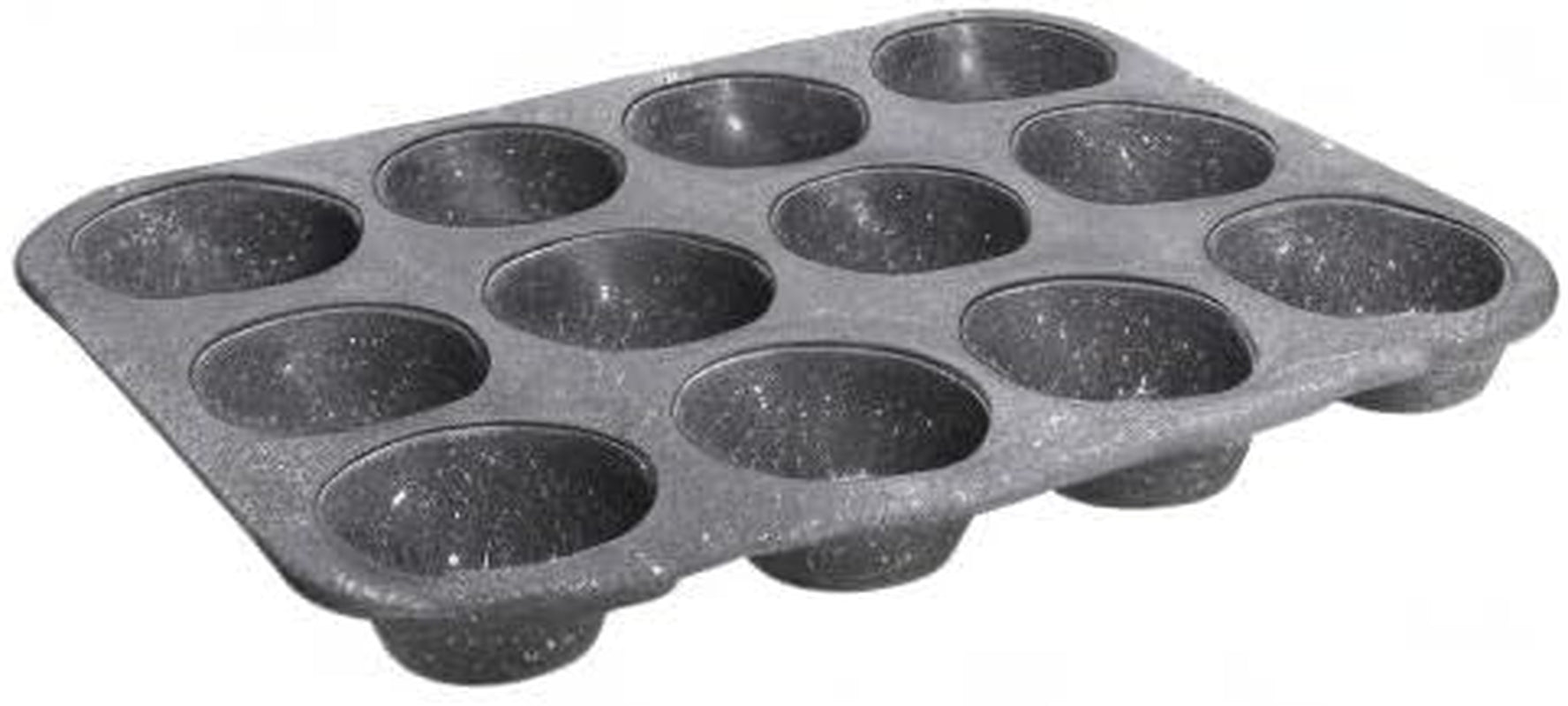 Pure Roq Muffinform Für 12 Muffins, Aluminium, Schwarz Forme og bageplader Naty Shop