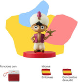 Lydkarakter - Aladdin og den vidunderlige lampe - historier og lydhistorier - legetøj, pædagogisk indhold, på spansk, for piger og drenge i alderen 4-6+ Bebe Naty Shop Toys