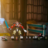LEGO Dreamzzz Cooper's Tiger Mech og Zero'S Hot Rod Car, Legetøjsbil til børn, Gave til 9-årige drenge og piger, 2-i-1 legesæt med Mech og minifigurer 71497 Byggesæt Besuche den LEGO-Store