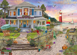 Schmidt Spiele Strandhus, puslespil 1.000 brikker Puslespil Naty Shop