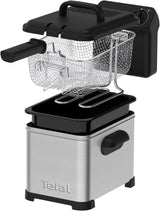 Tefal Family Pro Access 4.0L, 3000 Watt, semi-professionel, med olie, aftagelig olietank, kølezoneteknologi Hvidevarer Naty Shop Family Pro Access 4.0L