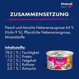 Vitakraft Poésie Mousse, våd kattefoder, luftigt skum, med kylling, uden tilsat sukker eller korn (12 x 85g)