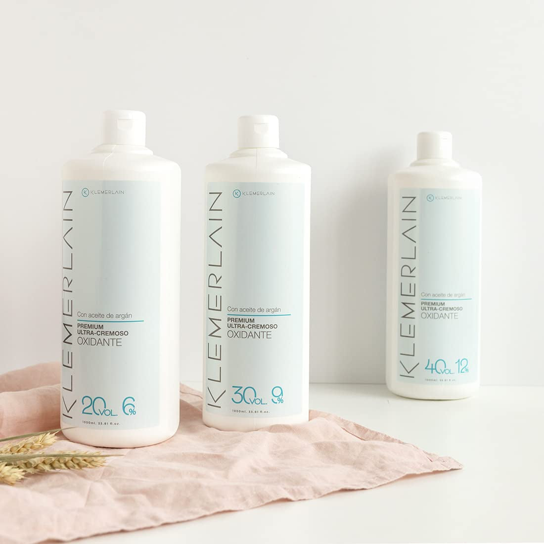 Hårcreme med ilt. Håroxiderende ultracreme. Permanent hårfarve. vegansk. Hårfarve - 1000 ml (20 vol., 6%) Hårfarve Naty Shop