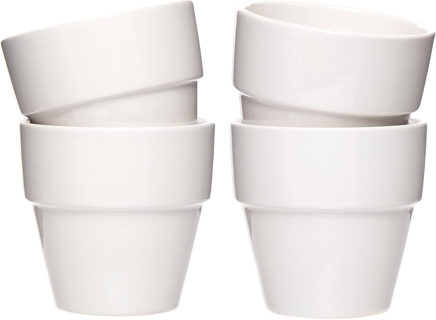 Bager Ross mini-porcelænsgryder (6 stykker), porcelæn