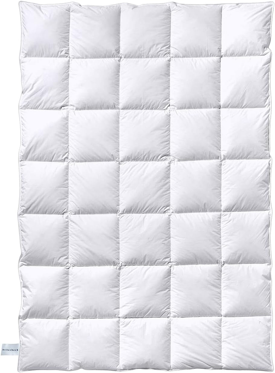 Billerbeck dundyne - Dorothea 90 - Dyne til alle årstider - 135 X 200 Cm Ægte dundyne - Medium varmeniveau, hvid Dyner og dyner Naty Shop Standard titel