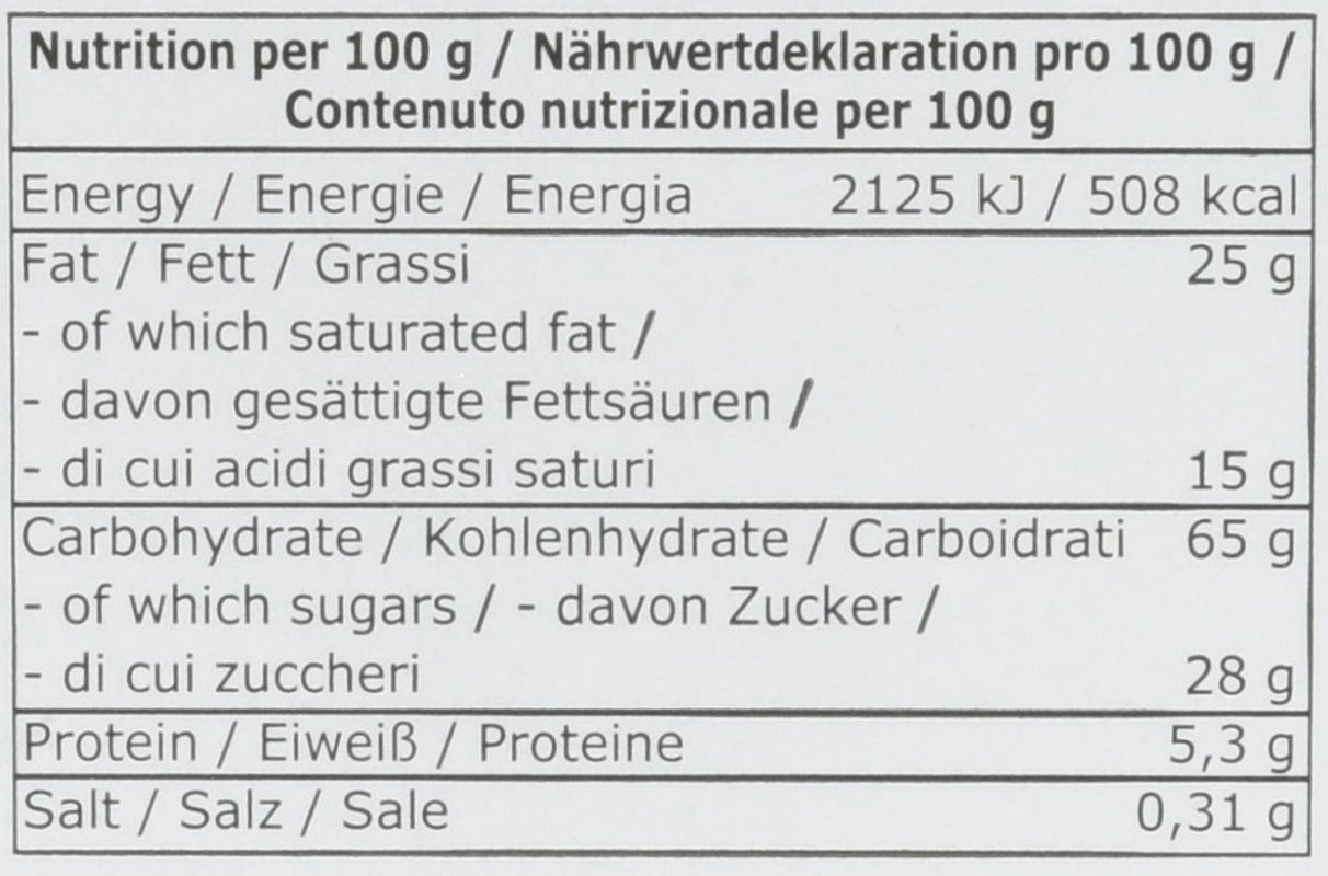 Danske butter cookies og chocolate chip cookies, danske butter cookies, dåse cookie mix, 500 g