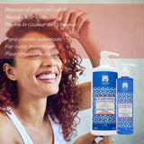 Valquer Profesional Ice Hair Mask Farve og Glans - Til farvet hår, 1000 ml Hårmaske Naty Shop
