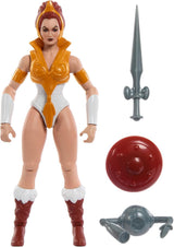 Masters of the Universe Origins Legetøj Tegnefilm Teela Action Figur Ca. 14 cm høj Motu Heltinde tilbehør og Mini Comic HYD27 Action Figurer Naty Shop Standard titel
