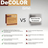 DeColor Time Hårfarvesystem | fjernelse af hårfarve | bring din naturlige hårfarve tilbage | fjernelse af malet farve | 330 ml Naty Shop hårfarve