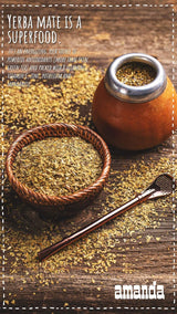 Elaborada Yerba Mate Tea 500G | Traditionel Mate Tea | Yerba Mate Tea Elaborada Con Palo Løse blade 0,5 Kg