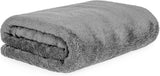 HOMLA Fluffy og varm rød fleece tæppe - til sofa og seng Komfortabel tæppe Sofa tæppe Stue tæppe - nem at vedligeholde 150 X 200 cm Pink Senge og tæpper Besuche den HOMLA-Store Grå Polyester rød 150X200 Cm