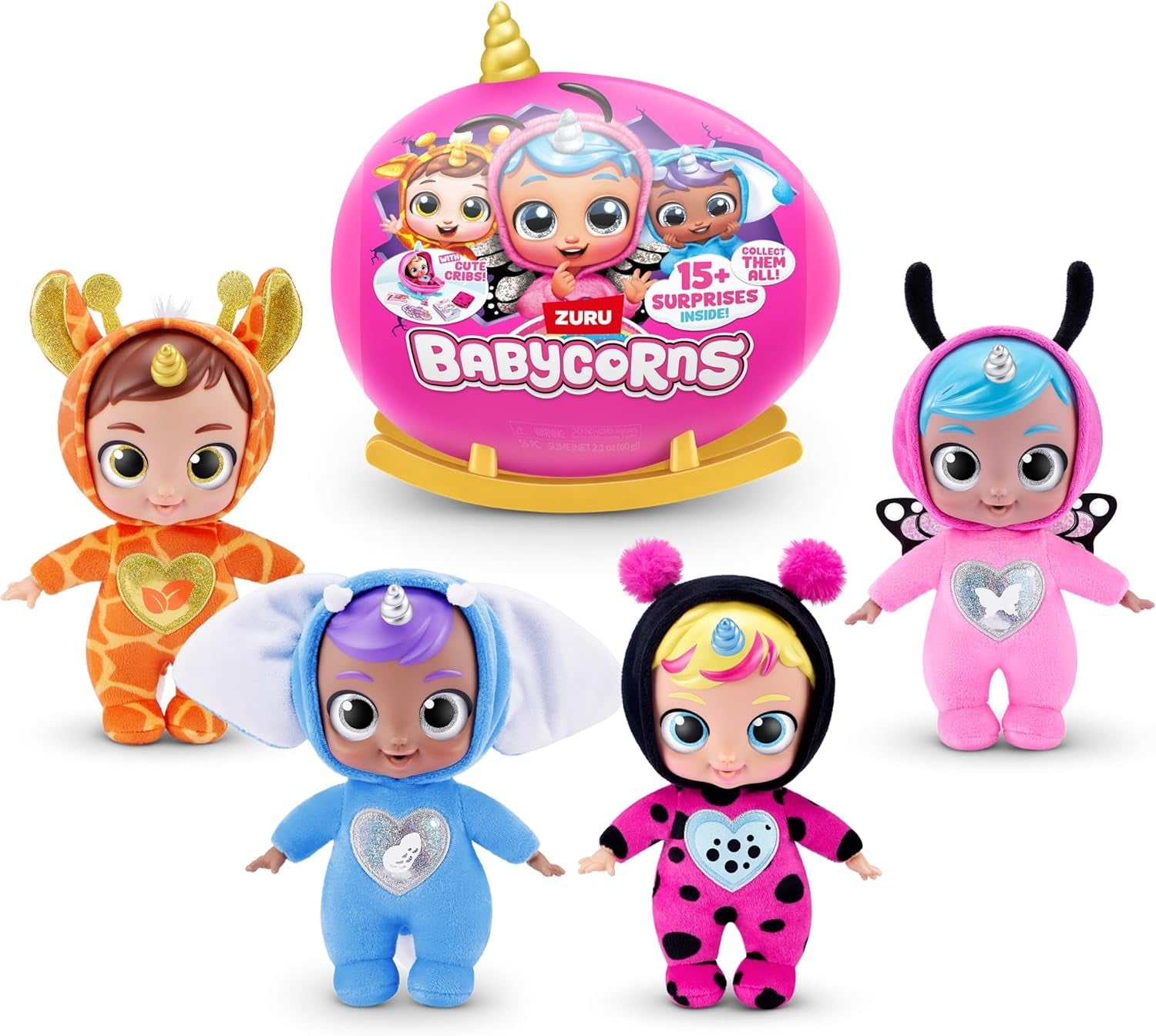 Babycorns Magic Dolls Series 1 Small (Skylar) fra ZURU, Surprise, Unboxing, Baby Girl, Doll