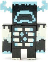 Jada Toys Minecraft figursæt (4 stykker) lavet af metal - Minecraft Caves & Cliffs Samlefigurer (Steve, Alex, Creeper og Warden) Til spillere og samlere 8+ 6 cm hver Action Figurer Naty Shop
