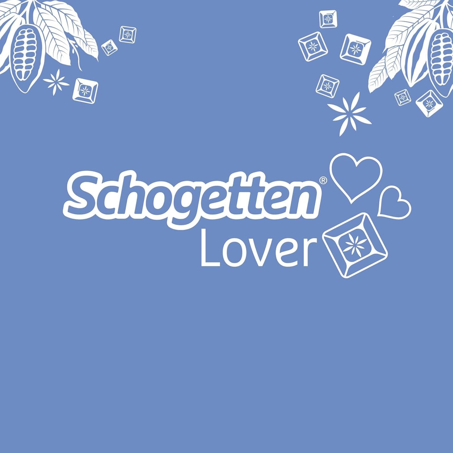 Schogetten Premium Alpine mælkechokoladebar, 100 g, portionsvis individuelt. En fryd. Stykke for stykke.