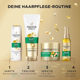 Pantene Pro-V Smooth & Silky Keratin Protect Hair Mask 500ml til krøllet og tørt hår, Op til 72 timers glat og skinnende hår i en enkelt påføring, Med Pro-V formel og Active Nutri-Plex hårmaske Naty Shop