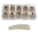 Sun Garden Nails Tipbox 500 Tips Inkl. 3 Tips Lim Tips Negle Tips Lim - modellering af negle