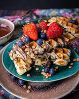 RUF Waffel-Mix, Großpackung, Grundmischung Zur Herstellung Von Waffeln Im Waffeleisen, Für Großküchen, Kantinen, Hotels Und Restaurants, 1 X 2500G Mix til bagning og madlavning Naty Shop