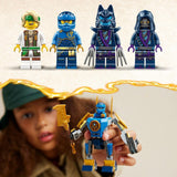 LEGO NINJAGO Jay Battle Mech, ninja legetøj til børn med figurer, inklusive Jay minifigur med mini katana, actionfigurer og mech, lille gave til kreative drenge og piger fra 6 år 71805 Byggesæt Besuche den LEGO-Store