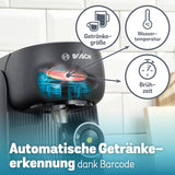Bosch Tassimo finesse TAS162E kapsel espressomaskine, 70 drinks, mere intens kaffe med et tryk på en knap, automatisk sluk, bæredygtig, perfekt dosering, 1400 W, sort/sort