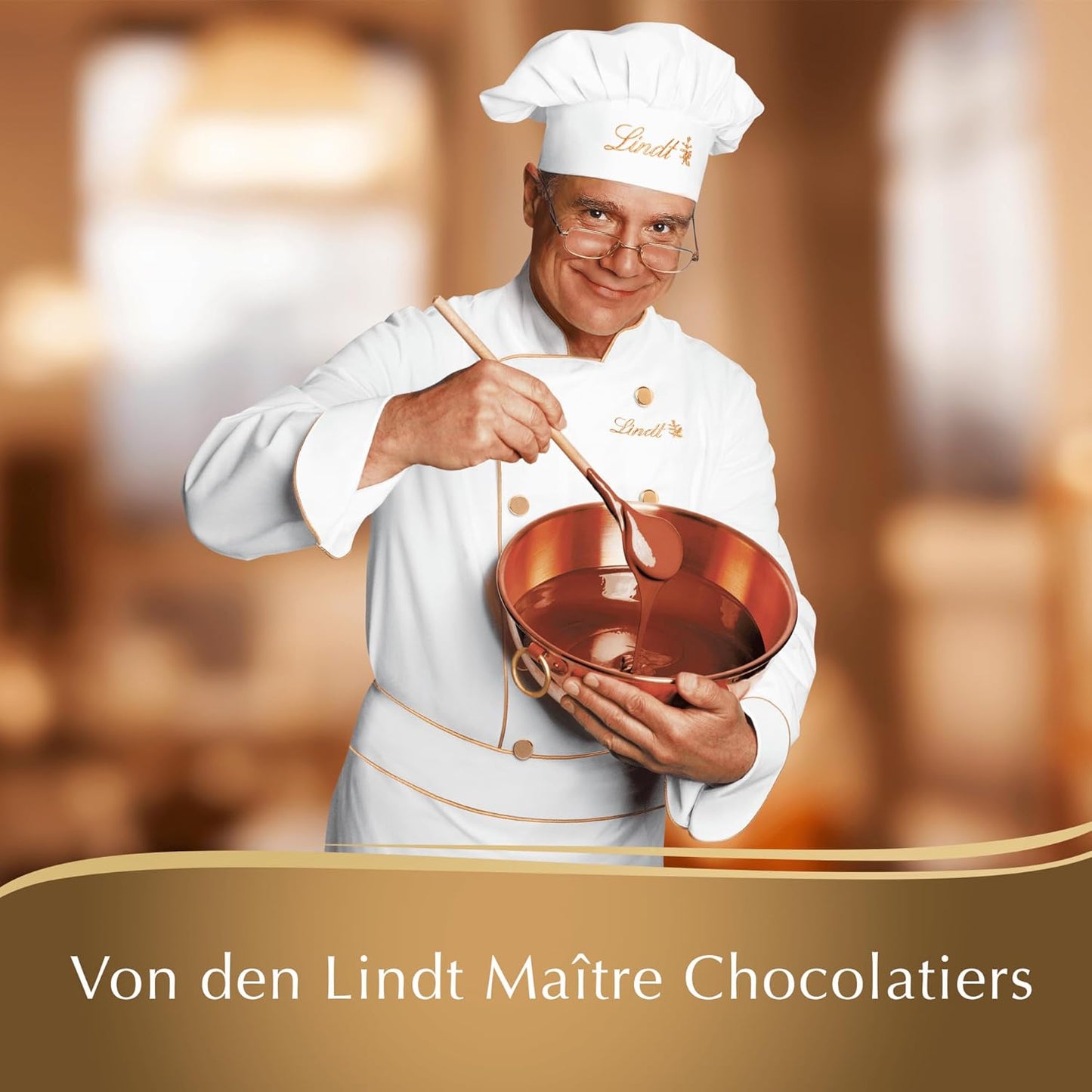 Lindt Creation Hazelnut De Luxe Bar - Mørk chokolade med sprøde hasselnødder i cremet fyld