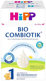 Mælkeblanding med økologisk mælk Hipp PRE BIO Combiotik, pakke med 4 (4 x 600 g) Naty Shop