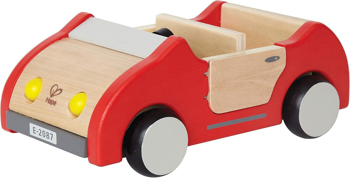 Hape E3459 - Børneværelse, små Naty Shop dukkehuse Familiebil