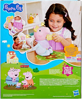 Peppa Pig 28 cm Evie Interactive Doll med 20 lyde og mange funktioner, legetøjssæt til børn fra 3 år og opefter
