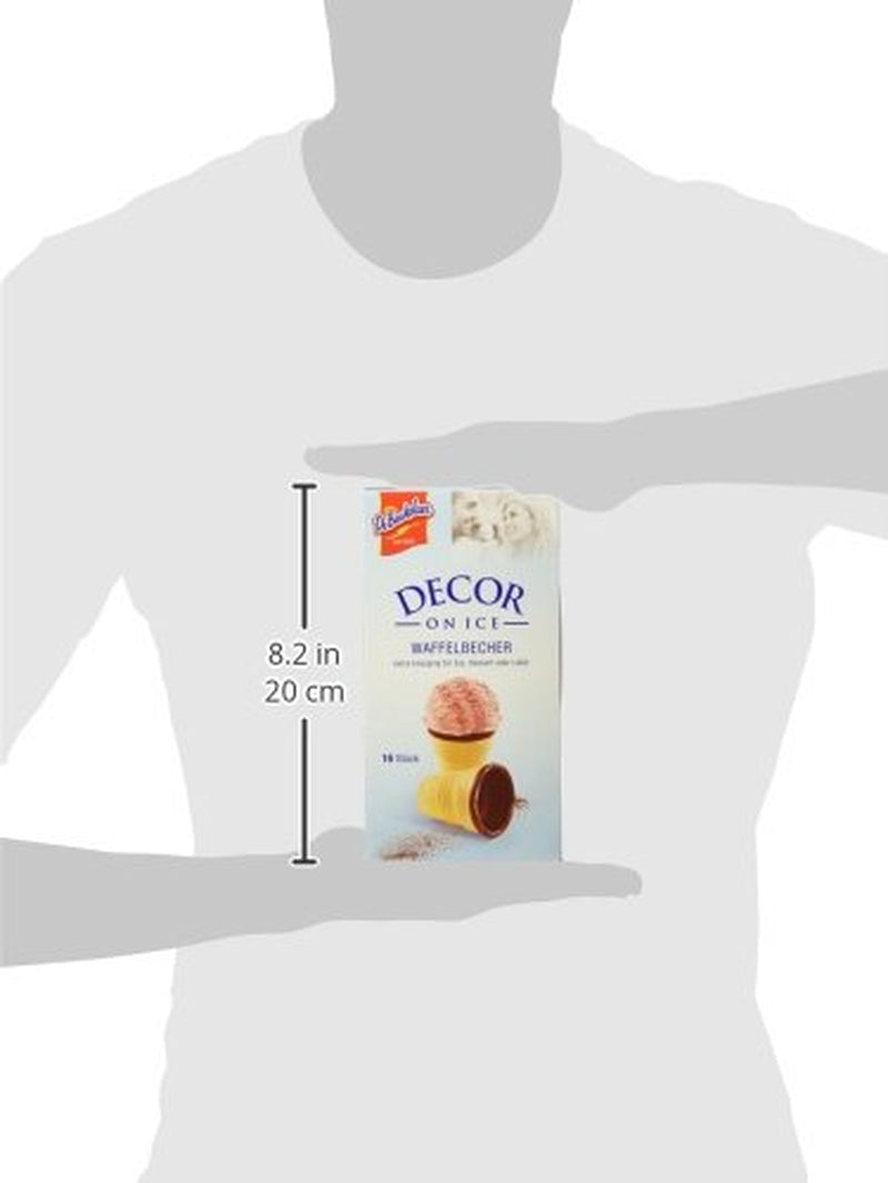 Debeukelaer Decor on Ice - Vaffelpakker, pakke med 12 (12 x 60 g)
