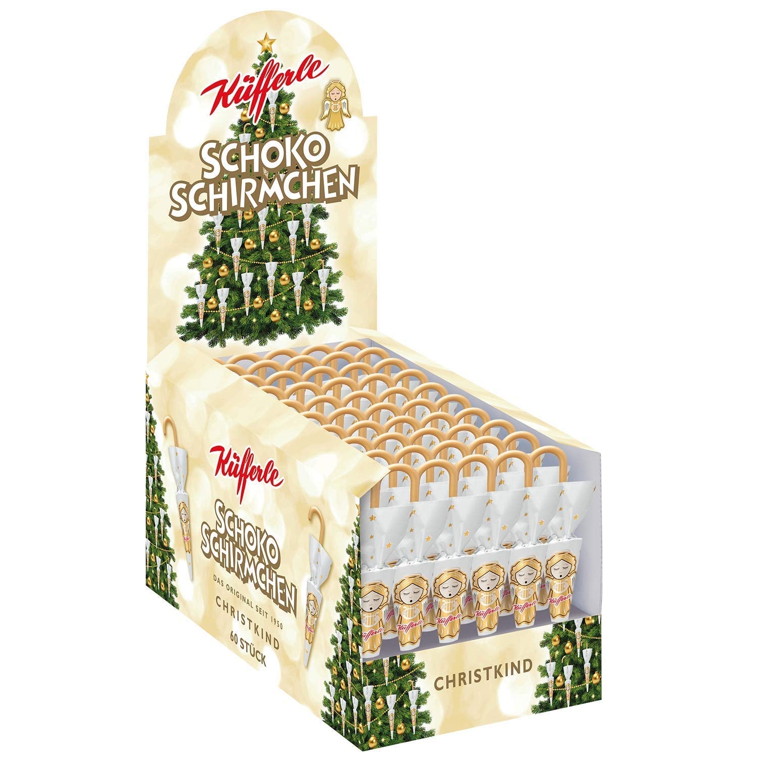 Chokoladeskygger Küfferle Polar Silver 810g (60 stk.)