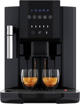Fuldautomatisk ProfiCook® espressomaskine med mælkeskummer til cappuccino | Konisk kværn | med kopvarmefunktion | Italiensk professionel pumpe | Touchskærm | Espresso | PC KAV 1281