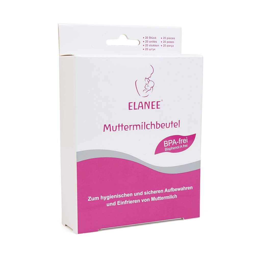 ELANEE modermælksposer, med neutral smag og præ-steriliseret tilbehør Mad og amning Bebe Naty Shop