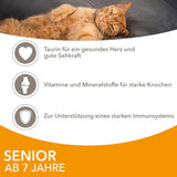 IAMS Delights våd kattefoder med kylling i sauce til seniorkatte på 7 år og derover - Prøvestørrelse, individuel pose, 1 x 85 g