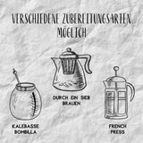 Yerba Mate tesæt ● Mango Tropicales Mate te 500G ● Mate tesæt 4X25G ● Mate te med frugt ● Yerba Mate te med mango, ananas, citron