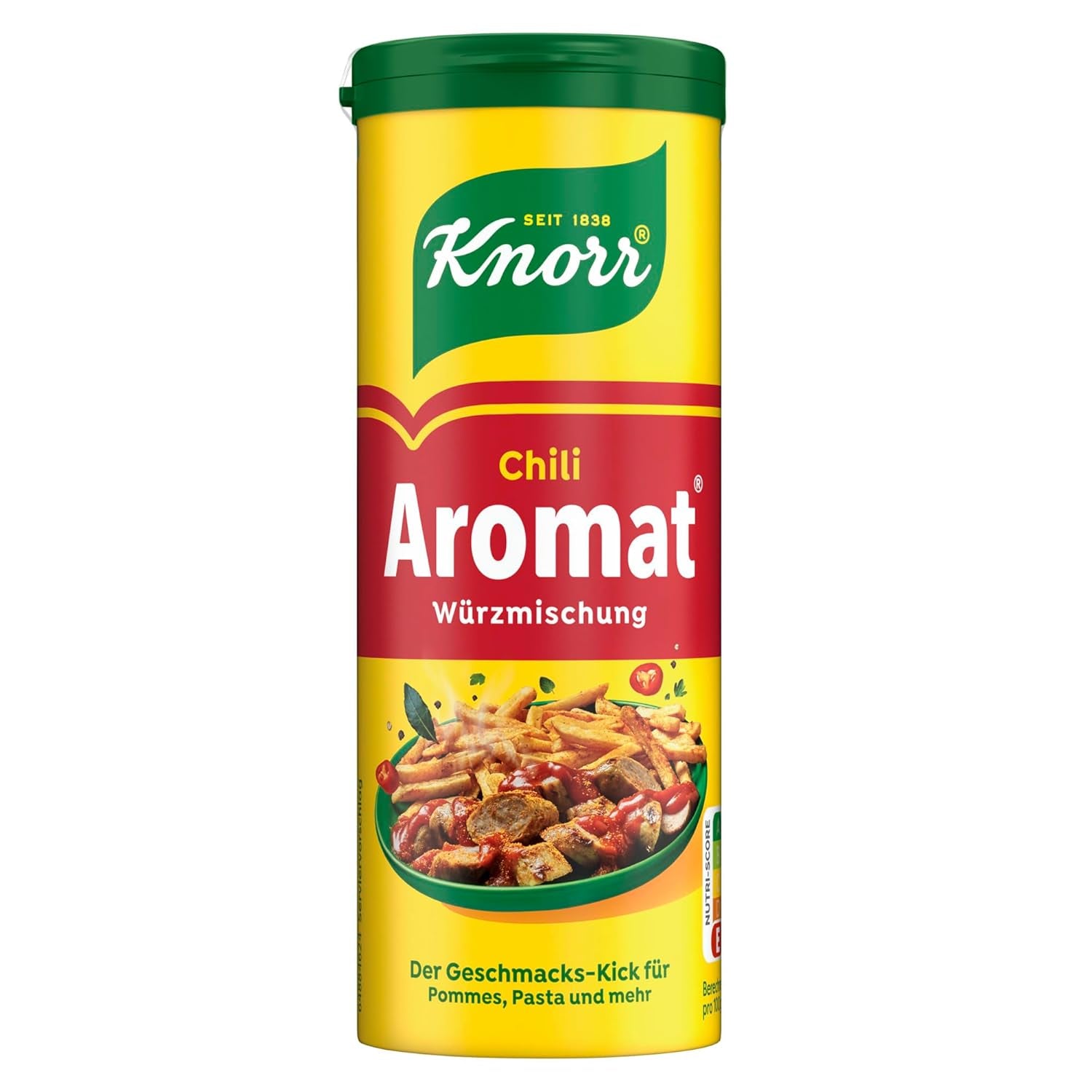 Knorr Würzmischung Chili Smag til hurtige retter til at krydre og krydre kartofler, pasta, grøntsager med mere 90 g