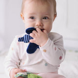 Fehn knitrende søstjerne - babylegetøj til at gribe og lege & knitrende legetøj til babyer og småbørn fra 0+ måneder & SIGIKID 41179 sommerfuglgreb legetøj rød grønne stjerner Babylegetøj Naty Shop