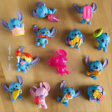 Bare leg Disney Stitch-samle-minifigurer, overraskelsespakke, 5 cm store samleobjekter, stilarter kan variere, legetøj til børn 3+ actionfigurer Naty Shop