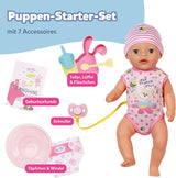 Baby Born Lena babydukke (Girl) - 36 cm - 7 funktioner inklusive tilbehør og madras - Fungerer helt uden batterier - Velegnet til små børn fra 1 år