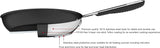 Pande i rustfrit stål med non-stick belægning - velegnet til induktion, med behageligt håndtag - 28 Cm Gryder og pander Naty Shop