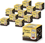 MjAMjAM - Premium vådfoder til katte - Panna Gatto - mør kylling med en ædel topping, pakke med 12 stk (2x80g), kornfri