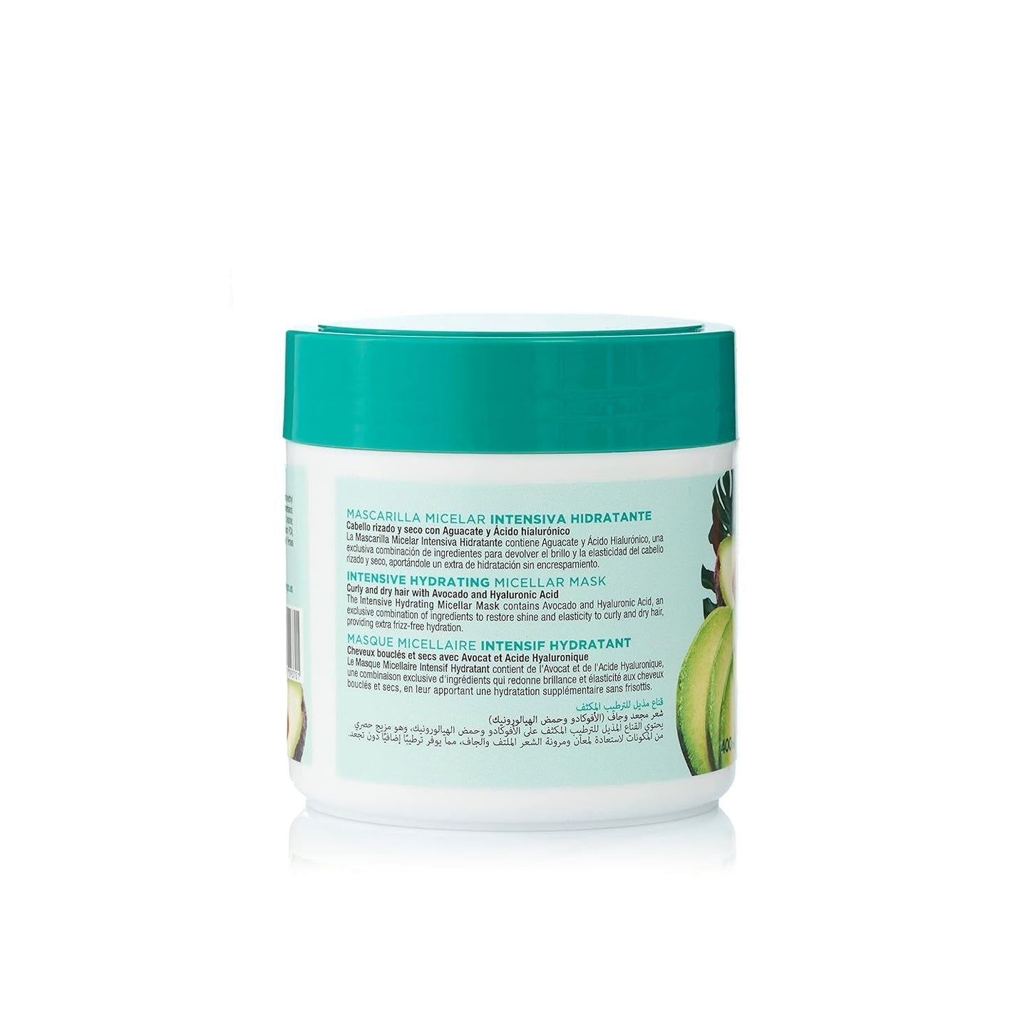 Sort tulipan maske, intensiv, fugtgivende, 400 ml Naty Shop hårmaske