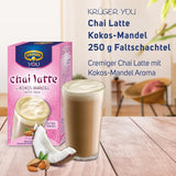 KRÜGER Chai Latte Exotic India type kokos-mandel (1 x 0,25 kg)